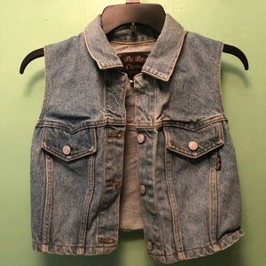 BeBop Girls Denim Vest